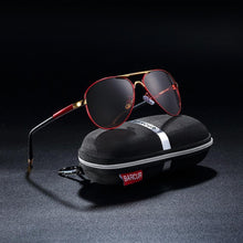 Load image into Gallery viewer, Luxury Pilot Aviation Polarized High Quality Metal Frame Sunglasses With UV400 Protection