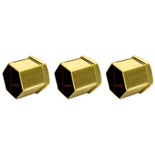 Load image into Gallery viewer, 20Pcs Universal Anti-Rust 17 19 21mm Chrome Glossy ABS Auto Trim Tyre Wheel Nut Screw Bolt Protection Covers Cap Car Accessories