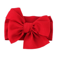 Load image into Gallery viewer, Modern Baby Headband Baby Headwear Accessories Big Knot Headbands Over Sized Bow For Baby Girls