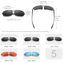 将图片加载到图库查看器,Luxury Business Elegant Aluminum Brand NEW Fashion Men Polarized Sunglasses UV400 Protection Sunglasses Male Driving Eyewear Oculos de sol