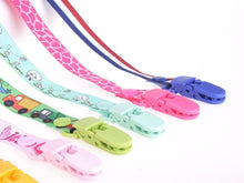 Load image into Gallery viewer, Children Pacifier Holder Clips Soother Holder Pacifier Clip Pacifier Chain Clip Nipple Holder For Baby Kids Pacifier