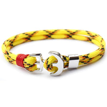 Load image into Gallery viewer, Amazing Multilayer Anchor Bracelets Charm Survival Rope Chain Fashion Jewelry Bracelet Men For Women Best Gift