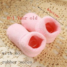 Load image into Gallery viewer, Cotton Newborn Baby Durable Anti Slip Floor Socks For Baby Boy And Baby Girl Perfect Baby Shower Gift
