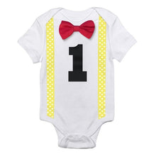 Load image into Gallery viewer, Baby Clothing Bow Body Rompers Clothing Newborn Baby Clothes Jumpsuit for Baby Boys and Girls For Birthday Party