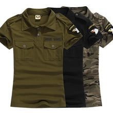 Load image into Gallery viewer, Military Uniform Army Green Cotton T-Shirts Women's Short Sleeve Summer Camouflage T shirt Casual Tops Big Size 4Xl 5Xl