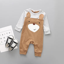 Load image into Gallery viewer, Fashion Trend Stevvex Cute Animals Spring Romper Newborn Baby Clothes Kids Long Sleeve Underwear Cotton Boys Clothes Romper For Kids