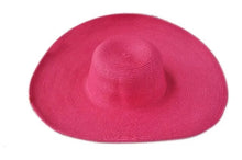 Load image into Gallery viewer, LNPBD hot 2017 Women's white hat summer black oversized sunbonnet beach cap women's strawhat sun hat summer hat