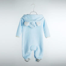Load image into Gallery viewer, Newborn Winter Bear Baby Animal Coral Fleece Warm Romper Winter Costume Rompers Jumpsuit for Baby Boys/Girls