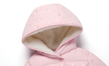 将图片加载到图库查看器,Designer Luxury Elegant New Winter Baby Outerwear Hooded Printed Cotton Padded Jacket and Coats For Babies and Girls Kids