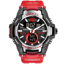 Load image into Gallery viewer, Modern Luxury Sport Watch For Men Fashion Casual Alarm Clock 50M Waterproof In Military Chrono Dual Display Style Wristwatches Relogio Masculino