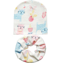 将图片加载到图库查看器,Modern Cartoon Cotton Baby Hat Winter Baby Girls Hat Newborn Boys Hats Kids Cap Scarf Set Children Beanies For Kids With Scarf