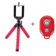 Load image into Gallery viewer, Flexible Tripod Bracket For Mobile Phone Camera Selfie Stand Support Photo Remote Control Phones Accessories