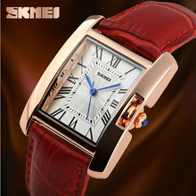 将图片加载到图库查看器,SKMEI Brand Elegant Retro Watches Women Fashion Luxury Quartz Watch Clock Woman Female Casual Leather Strap Women's Wristwatches