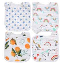 Load image into Gallery viewer, Cotton Baby Burp Cloth For Toddlers Feeding Durable Apron Multi-use Saliva Towel Scarf And Bandana Bibs