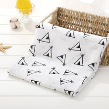 将图片加载到图库查看器,Muslin Baby Blankets Swaddles Newborn Photography Accessories Soft Swaddle Wrap Organic Cotton Swaddle