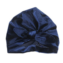 将图片加载到图库查看器,New Modern Baby Hat for Girls Autumn Winter Baby Cap Turban Great for Photography Props Elastic Infant Design