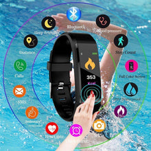 Load image into Gallery viewer, New Smart Watch For Men and Women With Heart Rate Monitor Blood Pressure Fitness Tracker Smartwatch For Sport Support IOS Android Sistems