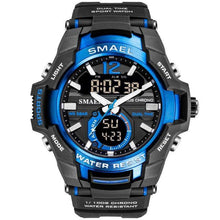 Load image into Gallery viewer, New Modern Luxury Sport Watch For Men Fashion Casual Alarm Clock 50M Waterproof In Military Chrono Dual Display Style Wristwatches Relogio Masculino