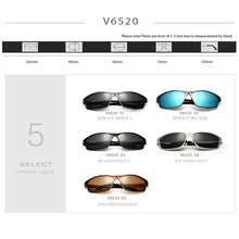 将图片加载到图库查看器,VEITHDIA Sunglasses Aluminum Men Polarized UV400 Lens Sport Outdoor Driving Eyewear Accessories Cycling Glasses For Male 6520