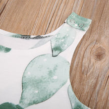 将图片加载到图库查看器,New Infant Baby Girl Boy Cactus Printed Romper Sleeveless Jumpsuit Playsuit Outfit For Girls And Boys In Modern Style