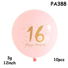 将图片加载到图库查看器,Luxury NEW High Quality Decor Ballons 10/20/30/40pcs Happy Birthday Balloon Latex Ballon Inflatable Birthday Party Decoration Baloons Anniversaire