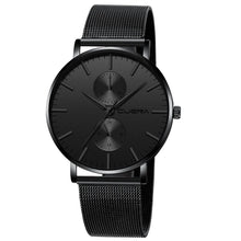 Load image into Gallery viewer, Luxury Unisex Classic Casual Metal Watch Stain Steall Watch Waterproof Watch In Elegant Luxury Modern Style
