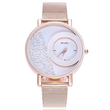 将图片加载到图库查看器,Women Ladies Bling Diamonds Crystal Strap Watch Fashion Luxury Stainless Steel Analog Quartz Wrist Watches gift For Women,Girls and Ladies
