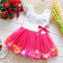 Load image into Gallery viewer, Kids Baby Girls Beautiful Flower Dress Princess Summer Sleeveless Mini Tutu Dress For Modern Baby Girls