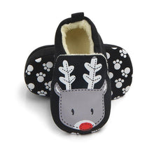 将图片加载到图库查看器,Newborn Baby First Walker Girls Boy Shoes Cartoon Animals Cotton Shoe Toddler Soft Sole Anti-slip Infant Shoes