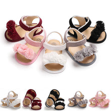 将图片加载到图库查看器,Princess Cute Baby Girls Newborn Infant Floral Sandals Soft Crib Walkers Breathable Shoes Best Baby Gift