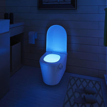 Load image into Gallery viewer, LED Toilet Night Light Motion Sensor WC Light In 8 Colors Changeable Lamp
