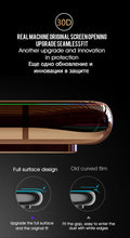 Load image into Gallery viewer, 30D Full Cover Protective Glass On For iPhone 11 12 13 14Pro MAX Screen Protector For iPhone11 12 X XR XS MAX 7 8 Tempered Glass 9H Full Coverage Screen Tempered Glass Protector Guard for iPhone