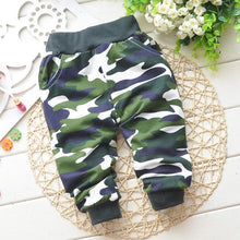 Load image into Gallery viewer, Baby Pants Spring & Autumn Lovely Cotton Camouflage Baby Boy Pants Newborn Baby Girls Pants 0-2 Year Pants in Modern Military Design