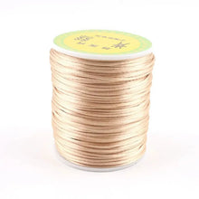 Load image into Gallery viewer, Satin Silk Nylon Cord for Baby Teether DIY Accessories