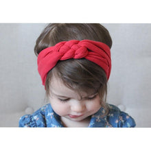 Load image into Gallery viewer, Modern Luxury Handmade Hair Band Headband Bow Hairbands Knot Kids Turban For Girls