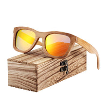 Load image into Gallery viewer, Handmade Bamboo Wood Luxury Retro Men and Women Polarized Sunglasses Beach Wooden Glasses Oculos de sol With UV400 Protection l