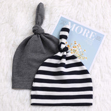 Load image into Gallery viewer, Baby Set 2PCS Caps Hat Spring Autumn 100% Cotton Newborns Children Baby Caps Baby Hats For Girls and Boys Caps for Sleeping
