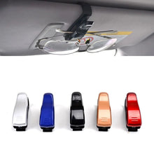 Load image into Gallery viewer, Accessories Car Auto Sun Visor Glasses Sunglasses Clip Card Ticket Holder Pen Case Box Universal