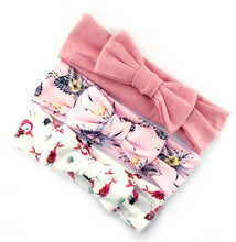 Load image into Gallery viewer, Modern Handamde Luxury Set Baby Girl Headband Bow For Newborn Babies Hair Band Elastic Accessories Cotton Headwear For Girls