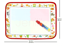 将图片加载到图库查看器,Baby Kids Drawing Water CDarpet with Magic Pen Doodle Painting Picture Water Drawing Play Mat in Drawing Toys Board Gift