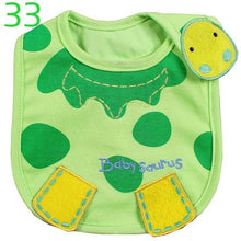 Load image into Gallery viewer, Cartoon Cotton Baby Bib Infant Saliva Towels Baby Waterproof Bibs Newborn Wear Babies Accessories