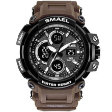 Load image into Gallery viewer, Modern Sport Waterproof 50M Men Watches With LED Digital Display In Military Armi Relogio Masculino Style