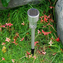 Load image into Gallery viewer, Garden Premium LED Solar Luxury Stainless Steel Lights For Yard Pathway Walkway More Pieces Outdoor
