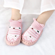 Load image into Gallery viewer, Baby Socks With Rubber Soles Infant Sock Newborn Children Floor Anti Slip Soft Sole Sock For Kids