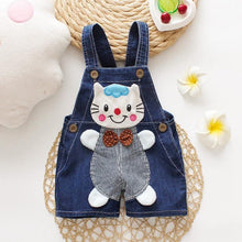 Load image into Gallery viewer, Modern Cartoon Baby Clothing Boys & Girls Jeans Overalls Shorts Toddler Infant Rompers For Kids In Fashion Deisgn