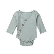 Load image into Gallery viewer, Modern Handmade Elegant Baby Boy and Girl Toddler Newborn Long Sleeve Romper Jumpsuit Outfit For Kids