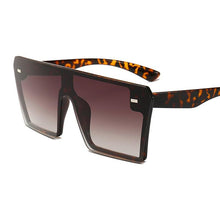 Load image into Gallery viewer, Modern Oversized Square Sunglasses For Lady and Women Luxury Brand Fashion Gafas Shade WIth Mirror Glasses And UV400 Protection