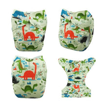 将图片加载到图库查看器,ModernLuxury Printed Baby Cloth Diaper Reusable Cloth Nappy Snap Adjustable Pocket Diaper Nappies For Baby Kids