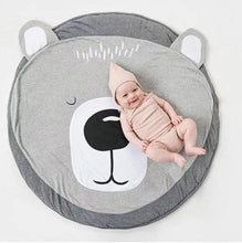 将图片加载到图库查看器,Luxury Mdoern Cartoon Animals Baby Play Mat Foldable Kids Crawling Pad Round Carpet Rug Toys Cotton Children Room Decor Photo Props Carpet For Kids