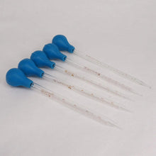 将图片加载到图库查看器,1ml 2ml 3ml 5ml 10ml Glass Graduated Pipette with Rubber Bulb Lab Chemistry Dropper Dispensing